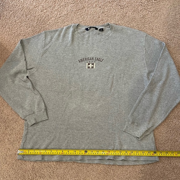 Vintage AMERICAN EAGLE Men's CrewNeck Long Sleeve Sweatshirt - Picture 5 of 9